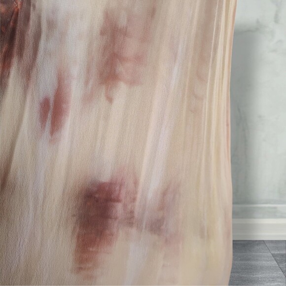 Young Fabulous and Broke Elie Trapeze Dress Size XS Viscose Chiffon Halter Midi - Picture 13 of 16